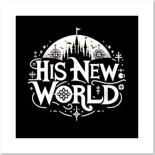 His New World Typography Image. Posters and Art